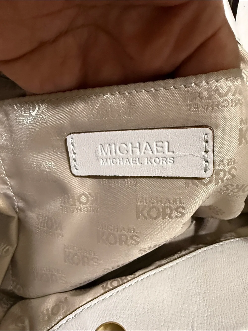MICHAEL Michael Kors smooth white